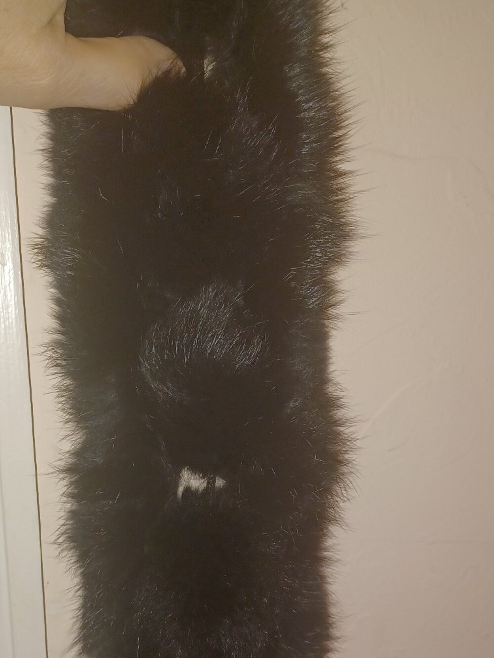 Lane Bryant - RABBIT Fur Scarf/Collar NWOT - Picture 3 of 3